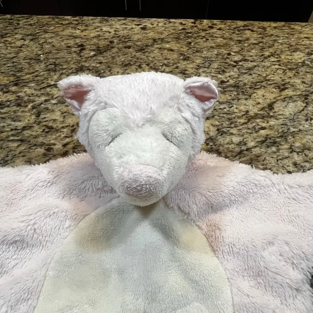Douglas Baby Pink Blanket Snuggle Fleece Crib Bear Security Sshlumpie Cuddle Toy